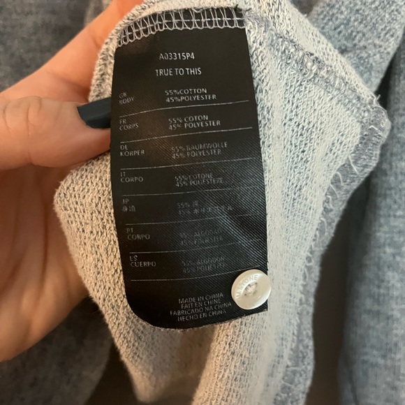 Volcom Men’s Large Long Sleeve in Grey - Picture 4 of 4